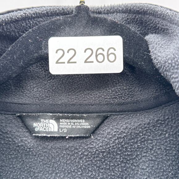 The North Face Fleece Jacket Mens Large Gray Full Zip Outdoor Hiking Softshell - Picture 9 of 9